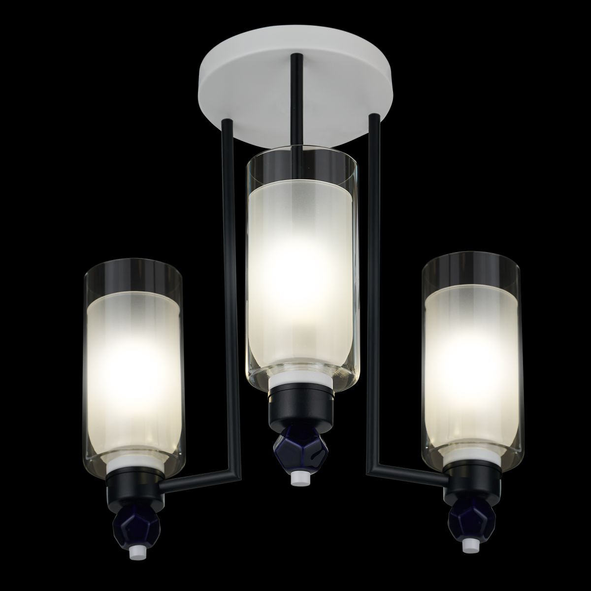 потолочная люстра 33 идеи chn902.03.wh17.wbl-m16tr