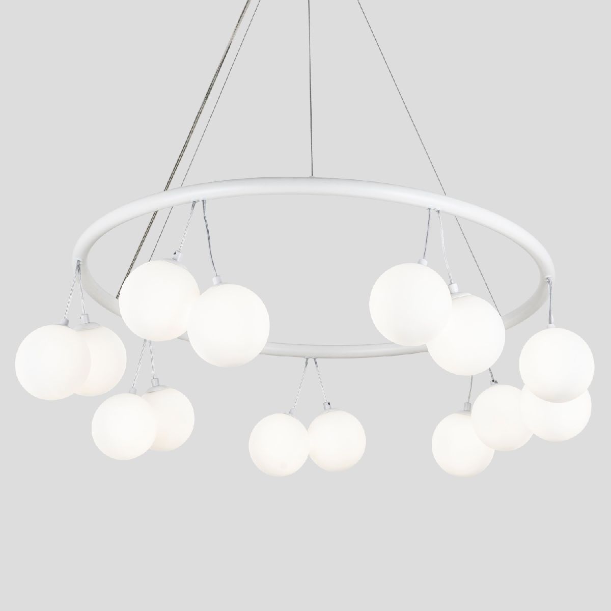 подвесная люстра modestyle ms.6120.14 wh