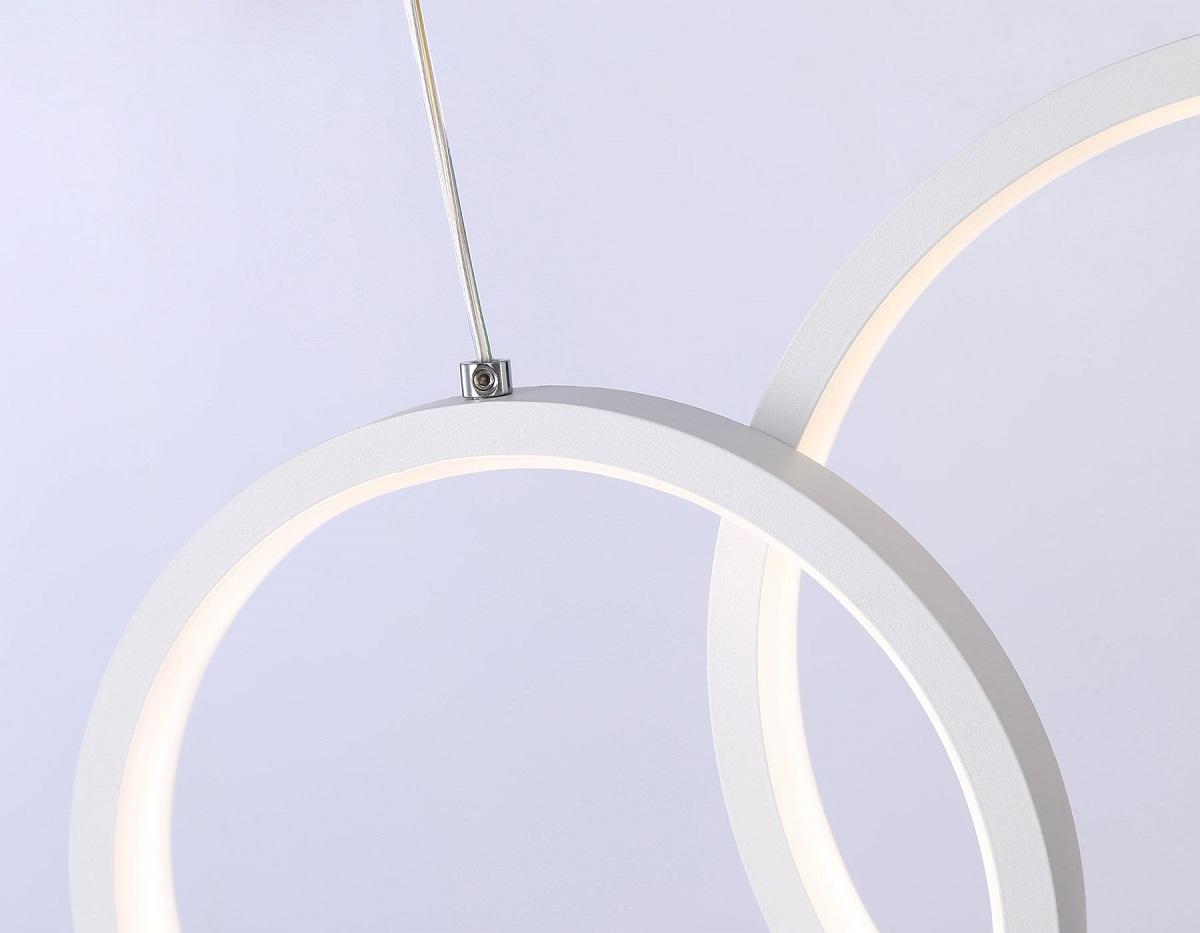 подвесная светодиодная люстра ambrella light comfort linetech fl5393