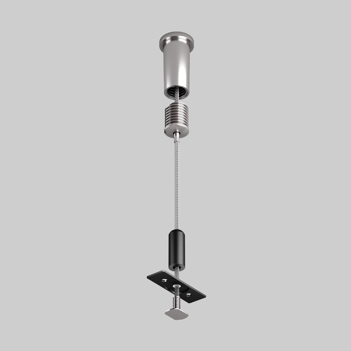 тросовый подвес maytoni levity tra184sw-1b