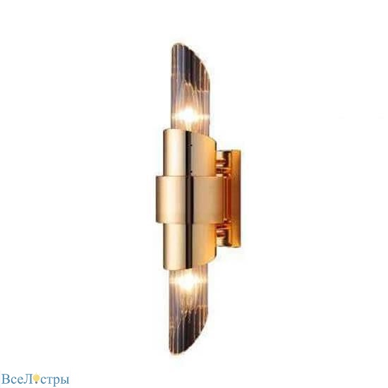 бра crystal lux justo justo ap2 gold