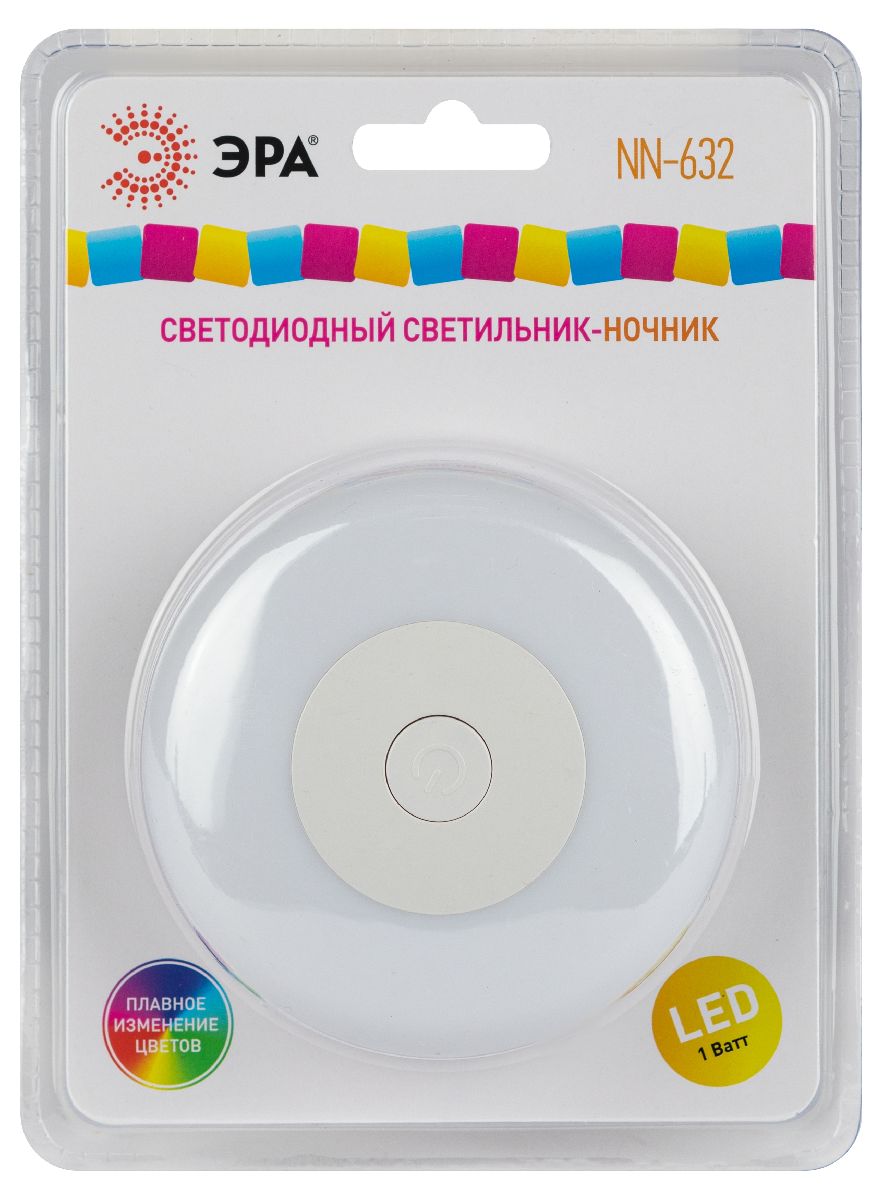 ночник эра nn-632-sw-w б0057215