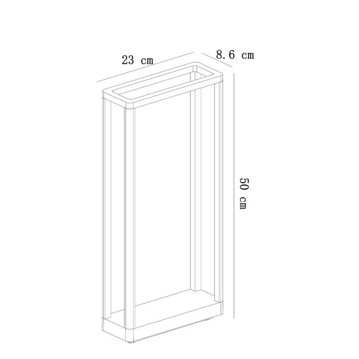 уличный светодиодный светильник arte lamp hassaleh a3374pa-1bk