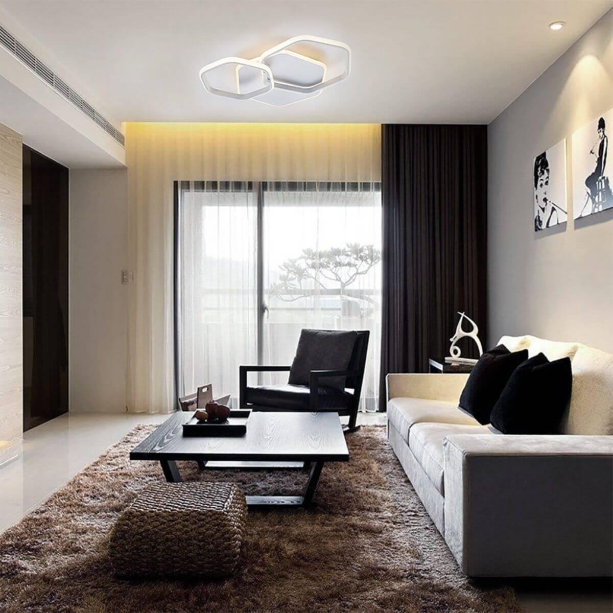 потолочный светодиодный светильник escada satellite 10217/2led bl