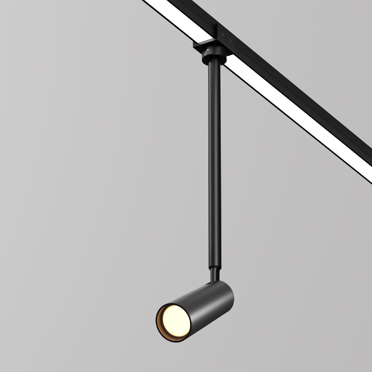 уличный трековый светильник maytoni focus o-tr01-2-p-8wb3k