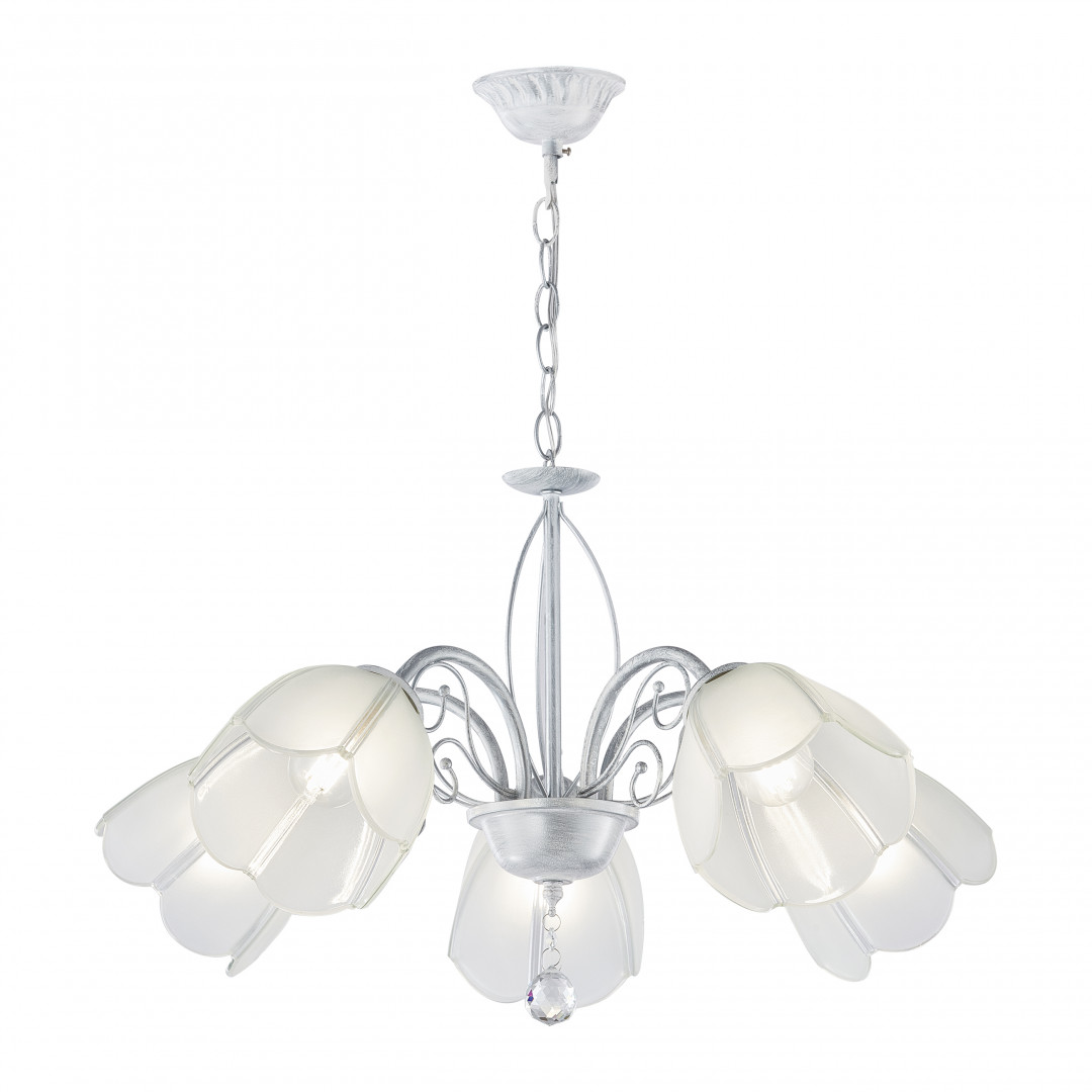 подвесная люстра arte milano amalfi 332656/5 wt+sl