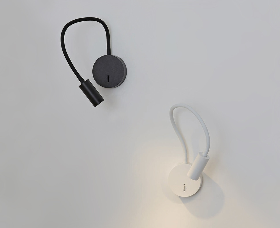 гибкое бра italline de-316 black