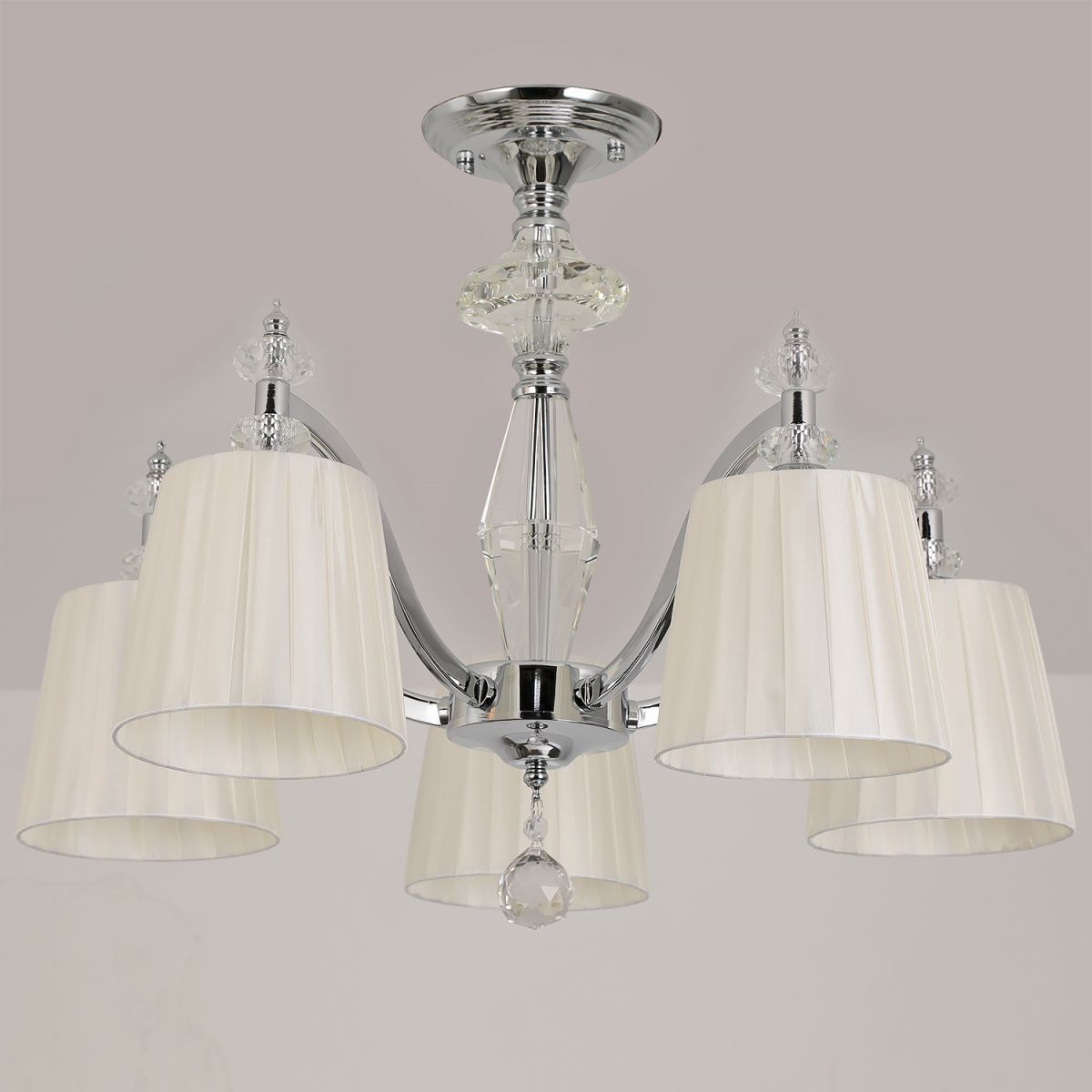 люстра на штанге illumico il1329-5cpa-29 cr