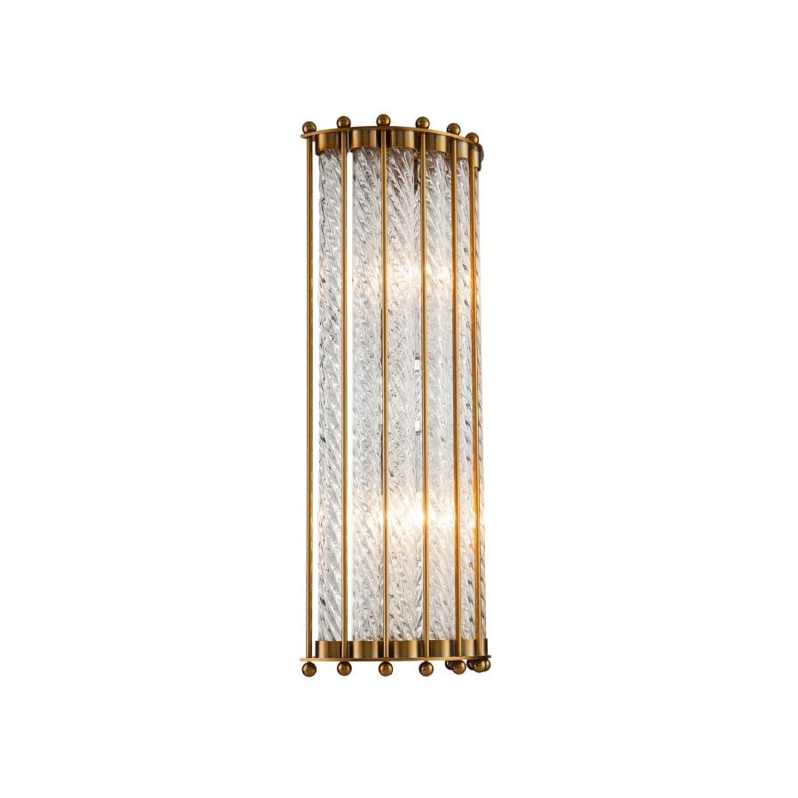 настенный светильник delight tiziano kg0907w-2 brass