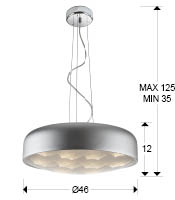 подвесной светильник hidra schuller