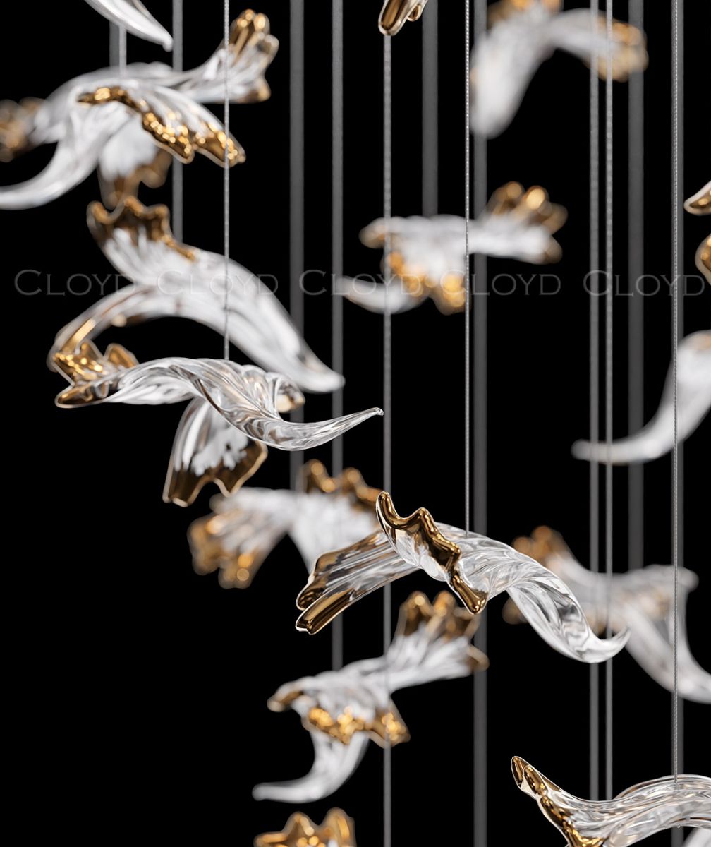 каскадная люстра cloyd aeria 60001