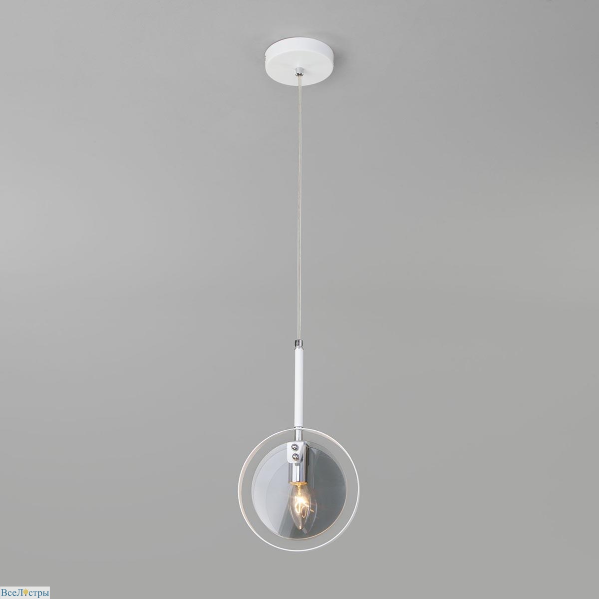 подвесной светильник eurosvet gallo 50121/1 белый