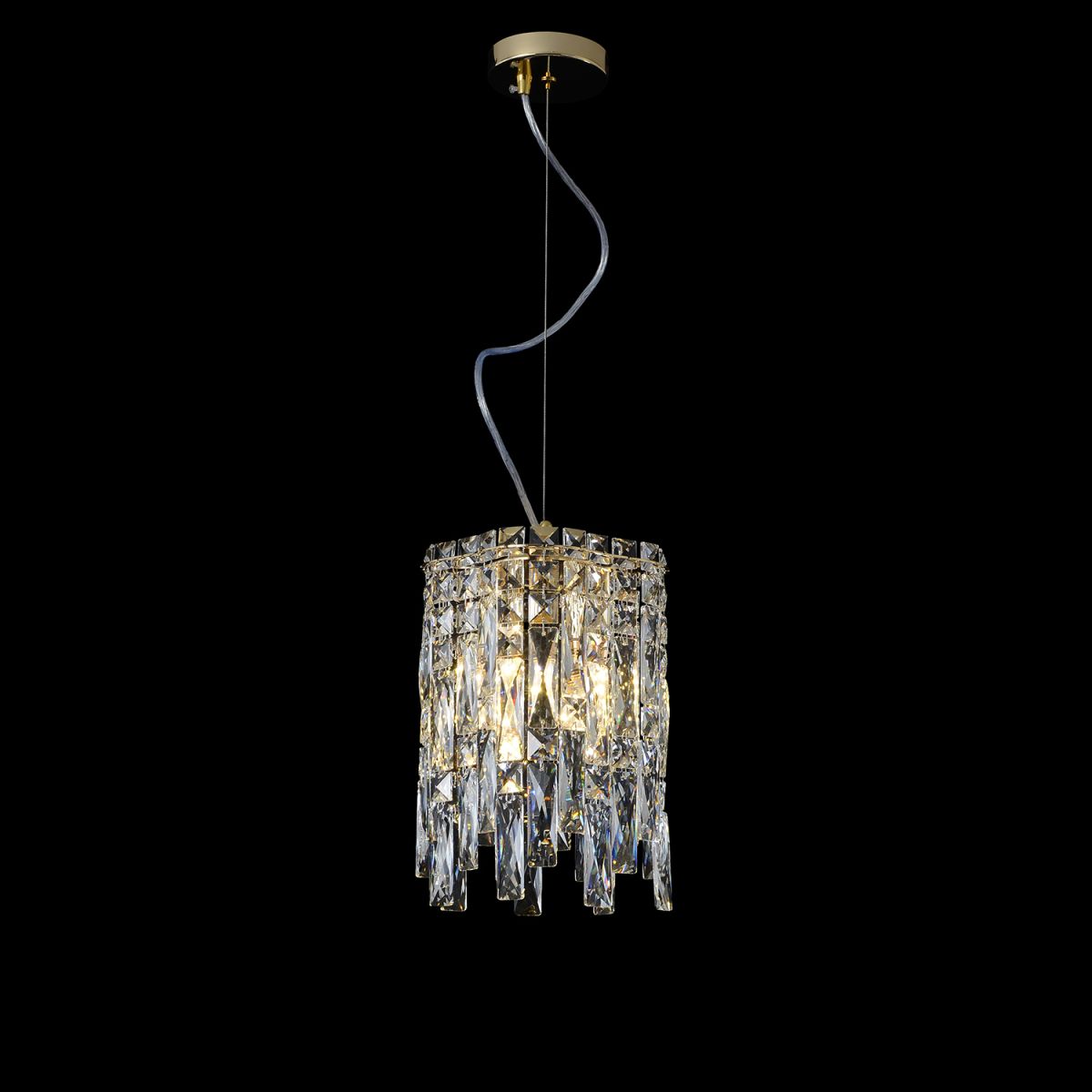 подвесной светильник crystal lux abril sp2 gold