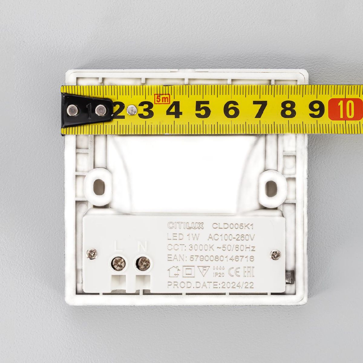 подсветка для лестниц и ступеней citilux skally cld005k1