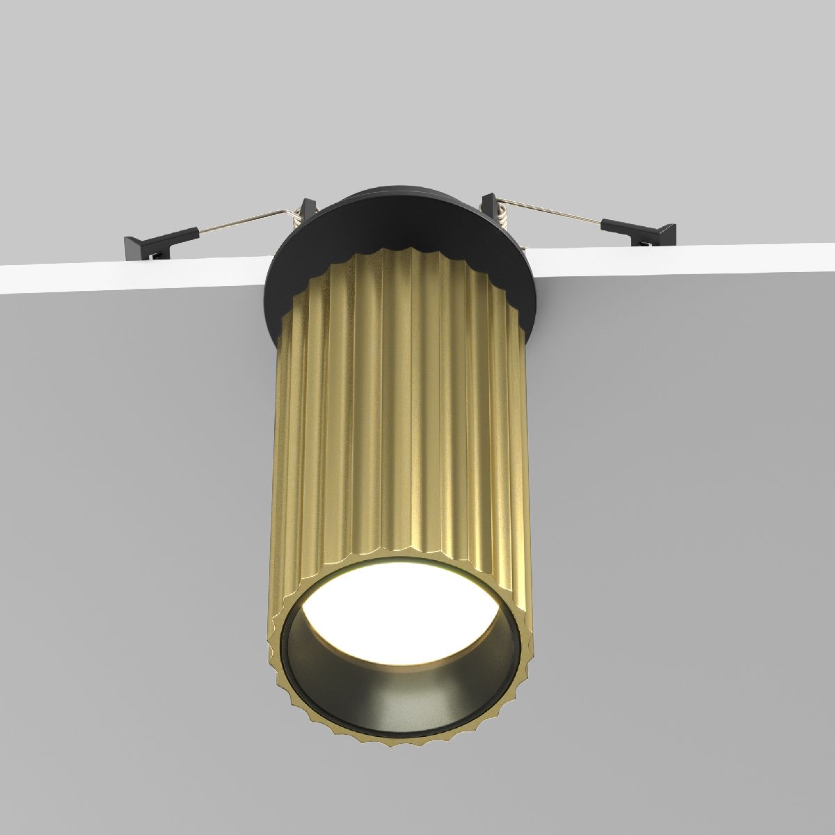 встраиваемый спот maytoni calipso c110cl-01-gu10-bs