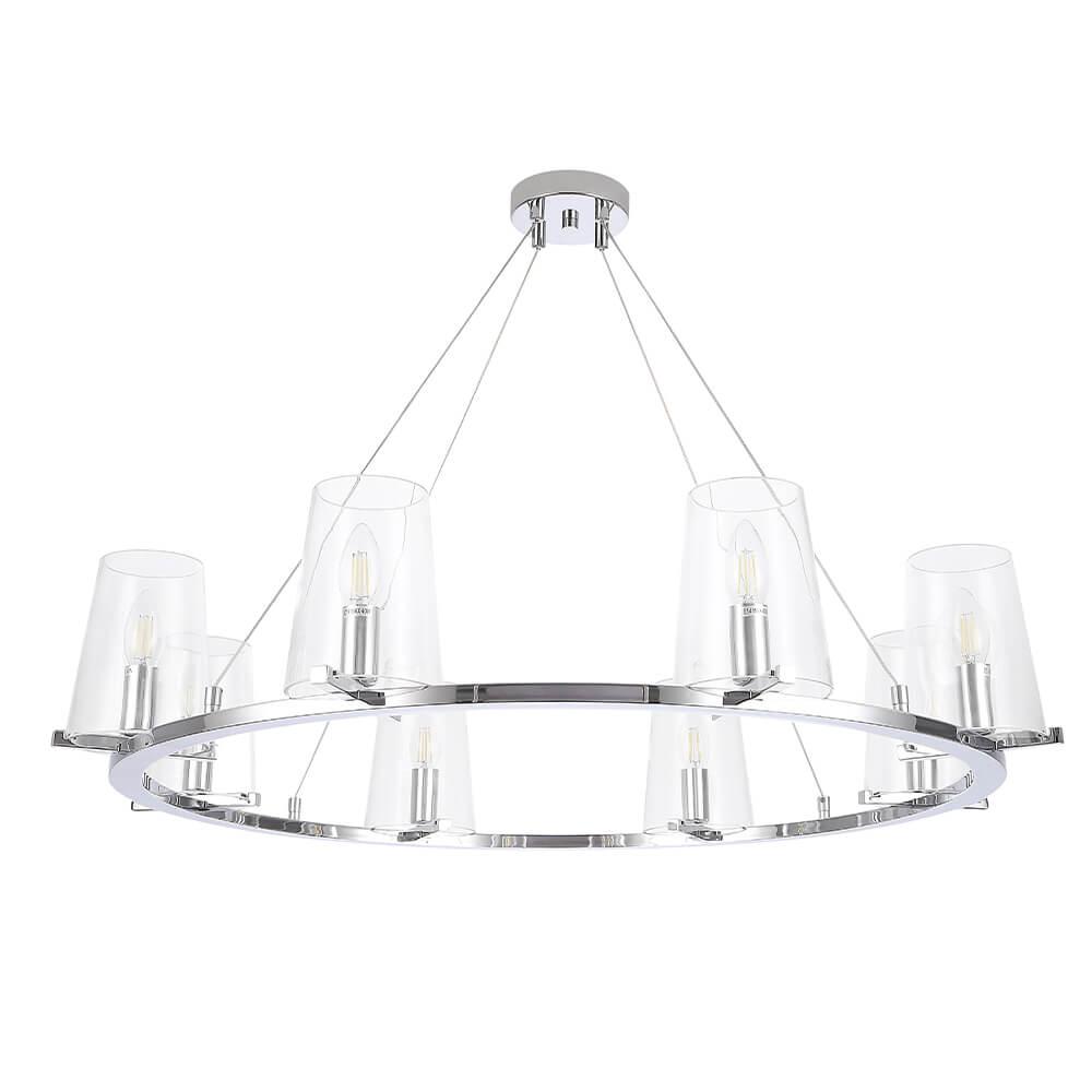 подвесная люстра crystal lux medici sp8