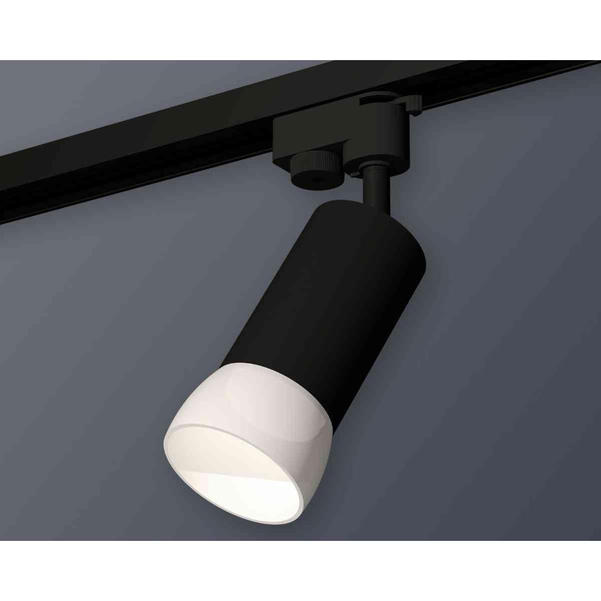 комплект трекового светильника ambrella light track system xt6323190 sbk/fr черный песок/белый матовый (a2521, c6323, n6258)