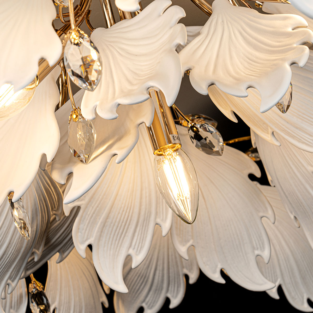 потолочная люстра modelux ml.6869.1000 gd