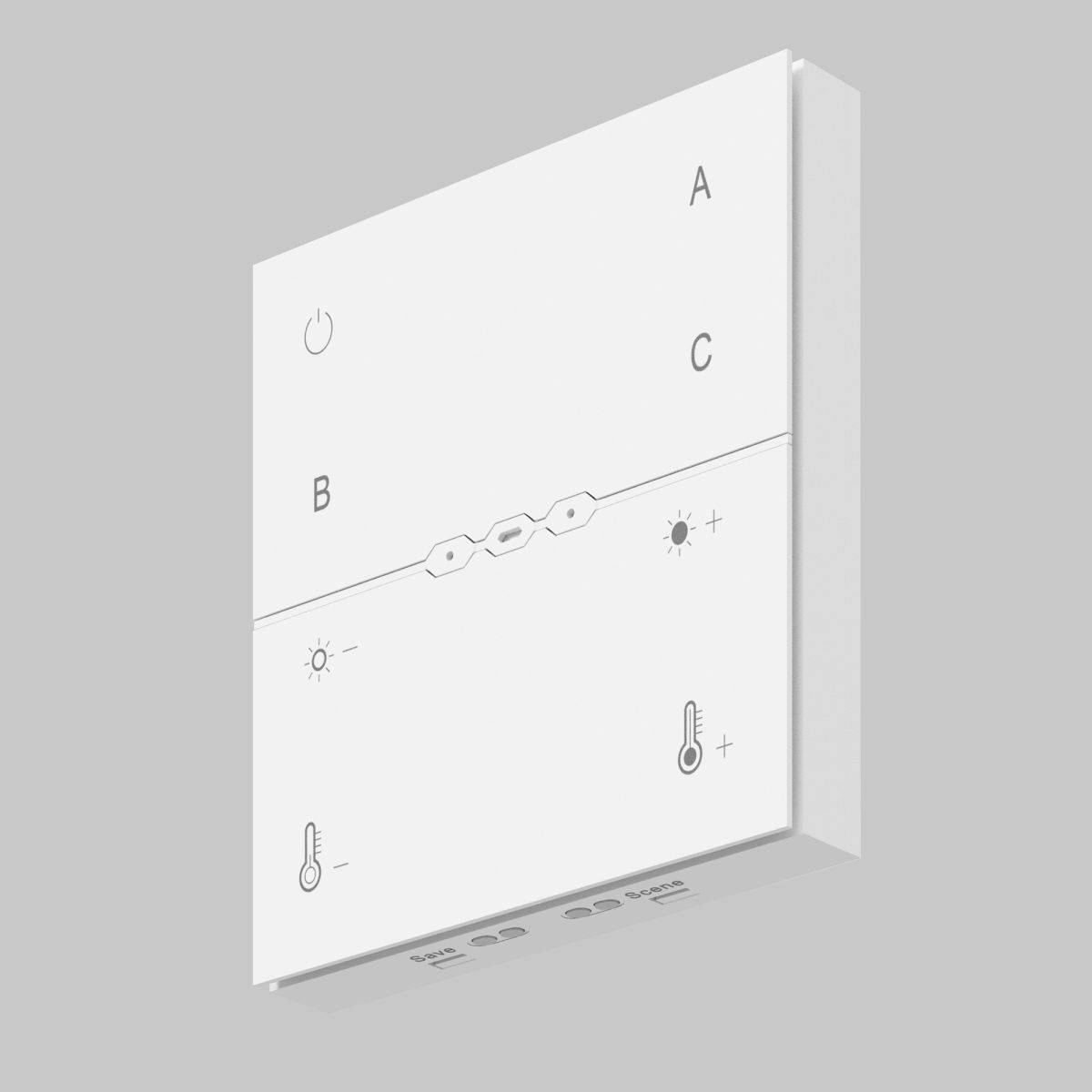 беспроводная панель управления maytoni lighting control drc035-z-8-w