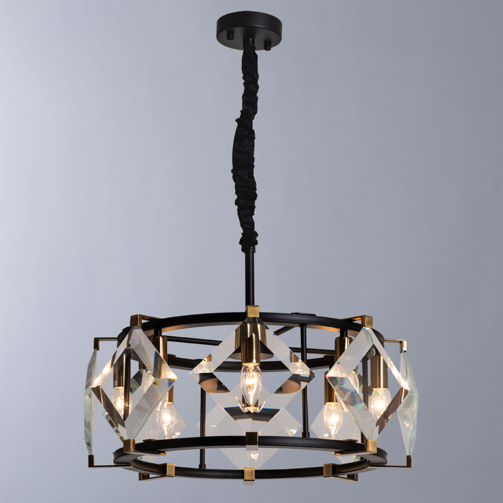 подвесная люстра divinare elliot 7304/04 sp-8