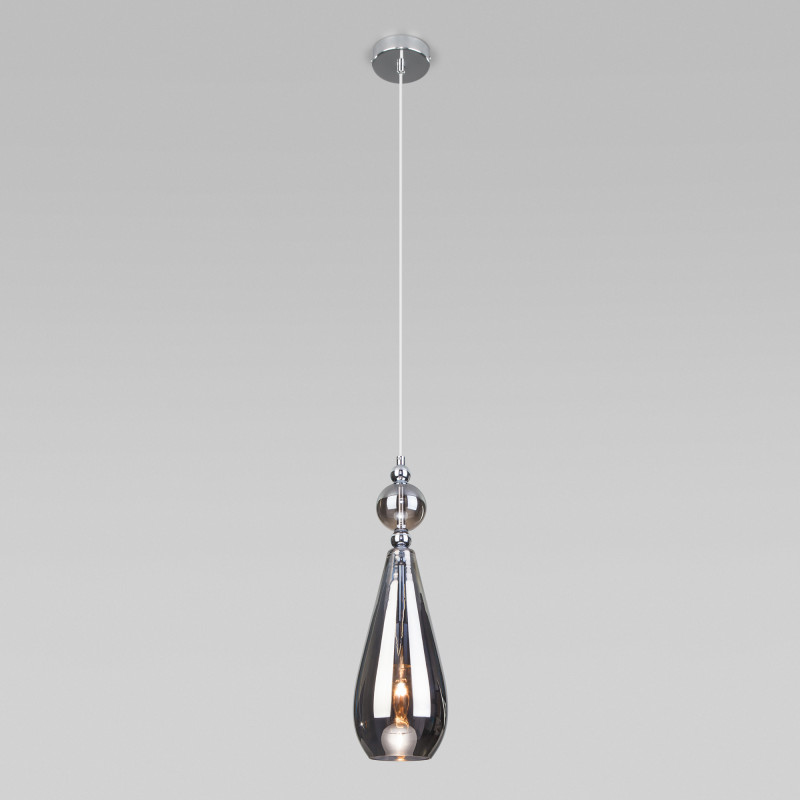 подвесной светильник eurosvet 50202/1 дымчатый