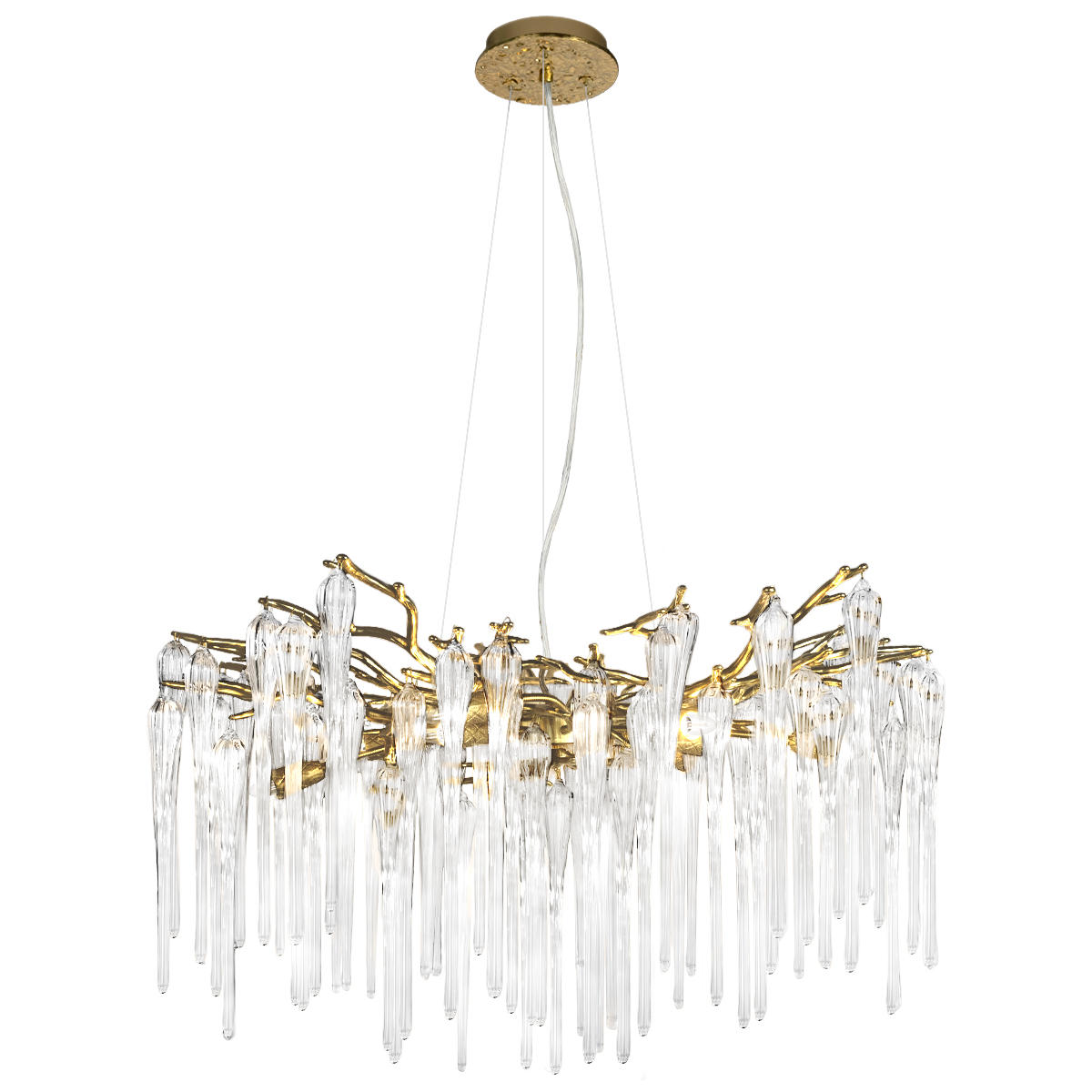 подвесная люстра loft it waterfall 10350/760 ab