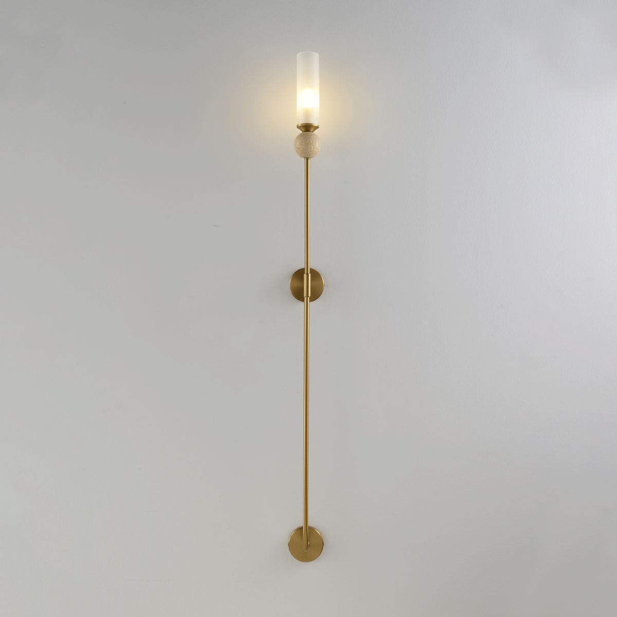 бра crystal lux simply ap1.2 brass
