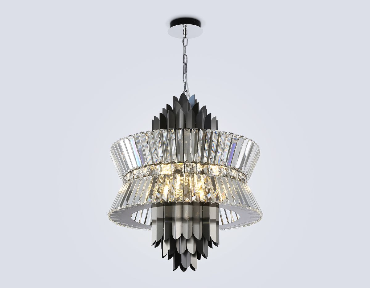подвесная люстра ambrella light high light crystal lh41020