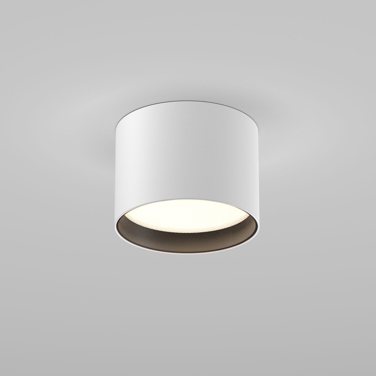 потолочный светильник maytoni technical glare c127cl-l7w4k-w