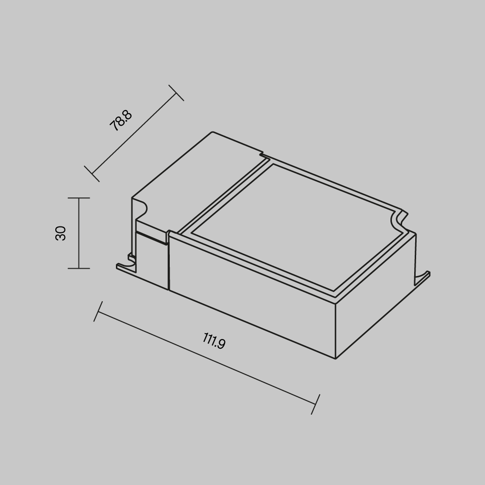 источник тока maytoni lighting control 726001