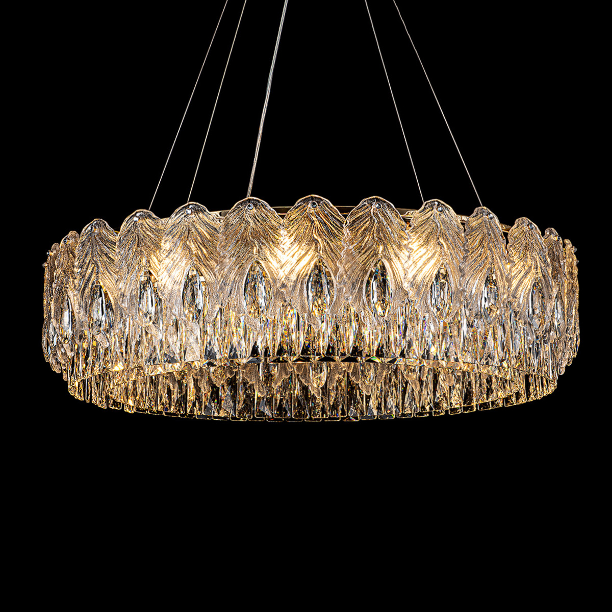 подвесная люстра modelux ml.7445.800 gd