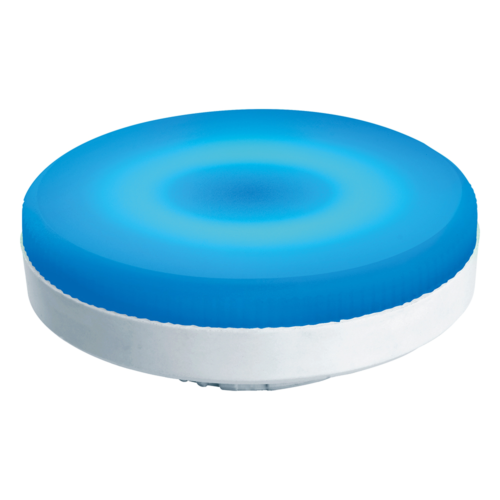 лампа светодиодная feron lb-455 gx53 12w синий 51019