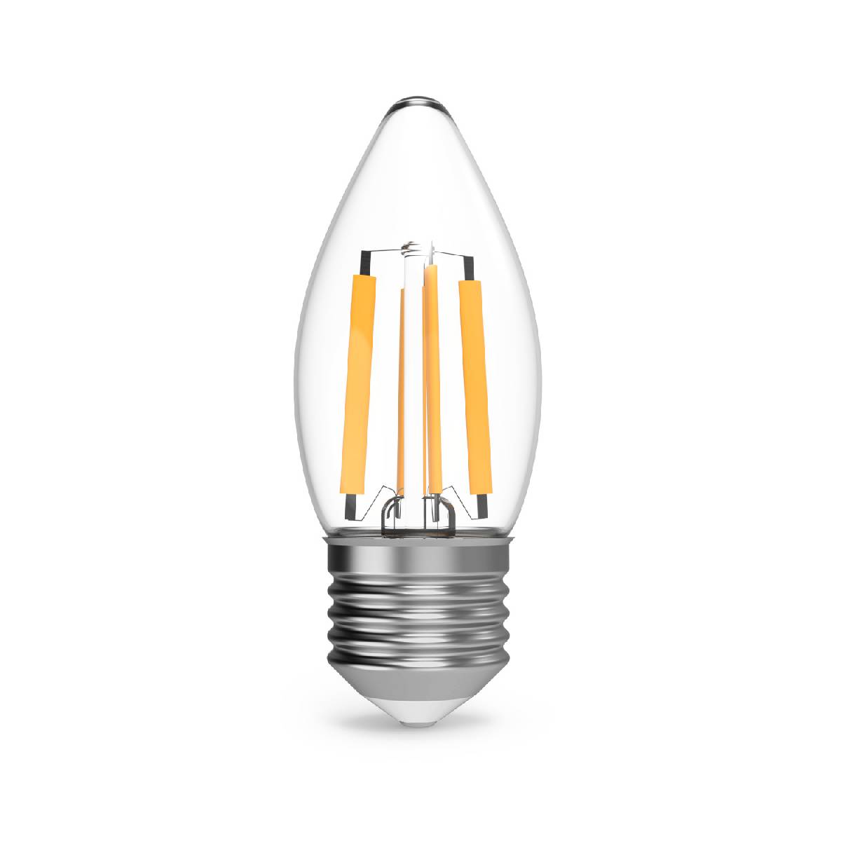 лампа светодиодная gauss filament e27 7w 2700k 103802107