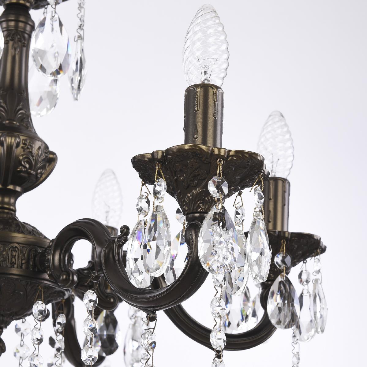 подвесная люстра bohemia ivele crystal al78101/6/175 a pd