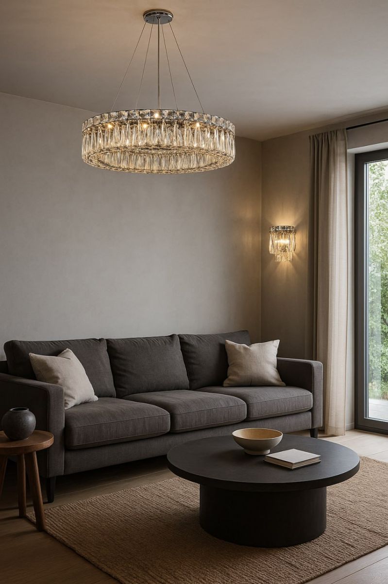 подвесная люстра modelux ml.7084.600 cr