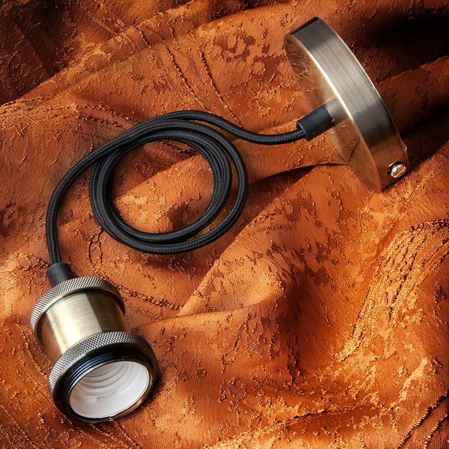 подвес general glh-me-e27-бронза 682000