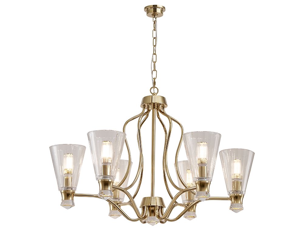 подвесная люстра newport margaret 4736/c gold м0070459