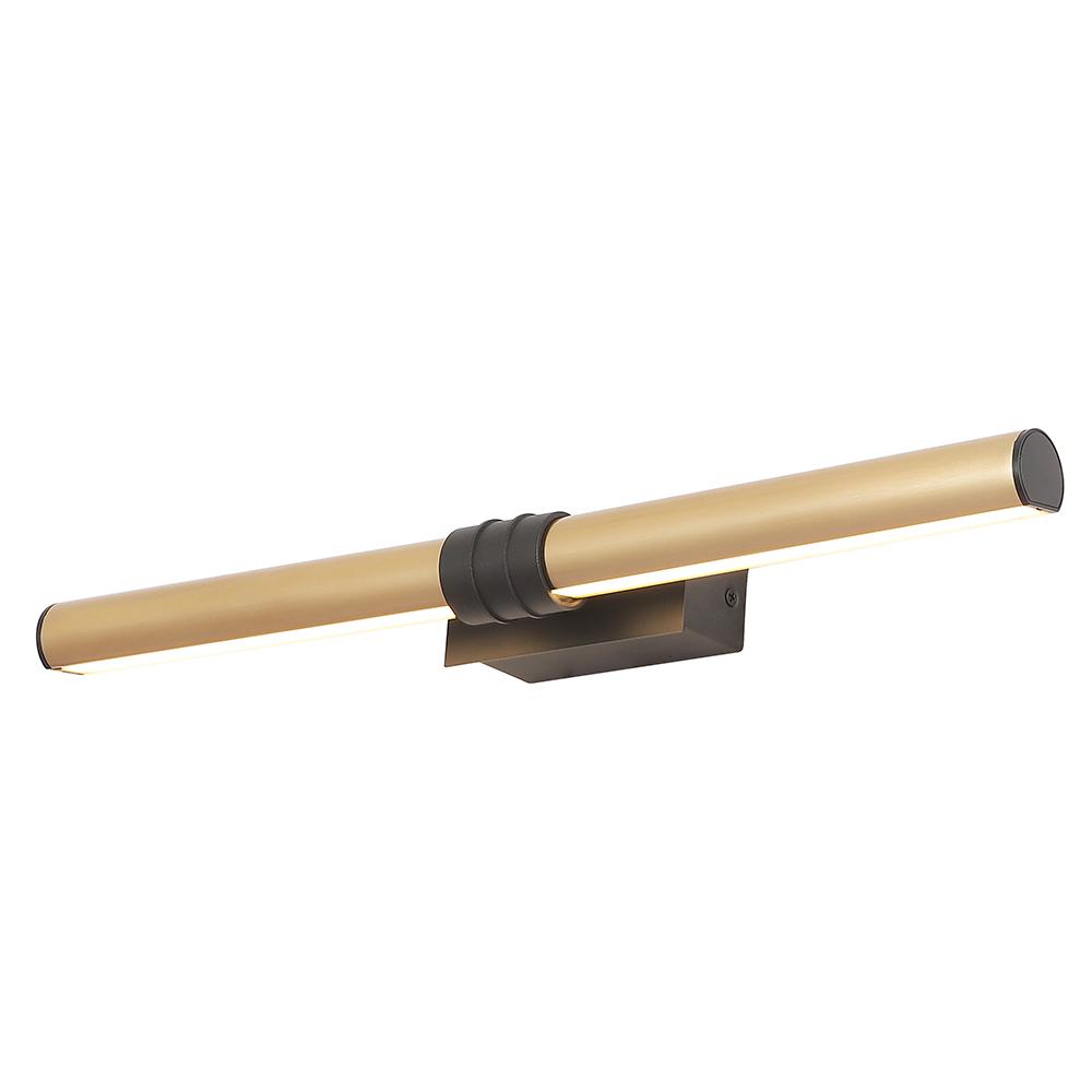 подсветка для зеркал crystal lux prada ap10w brass