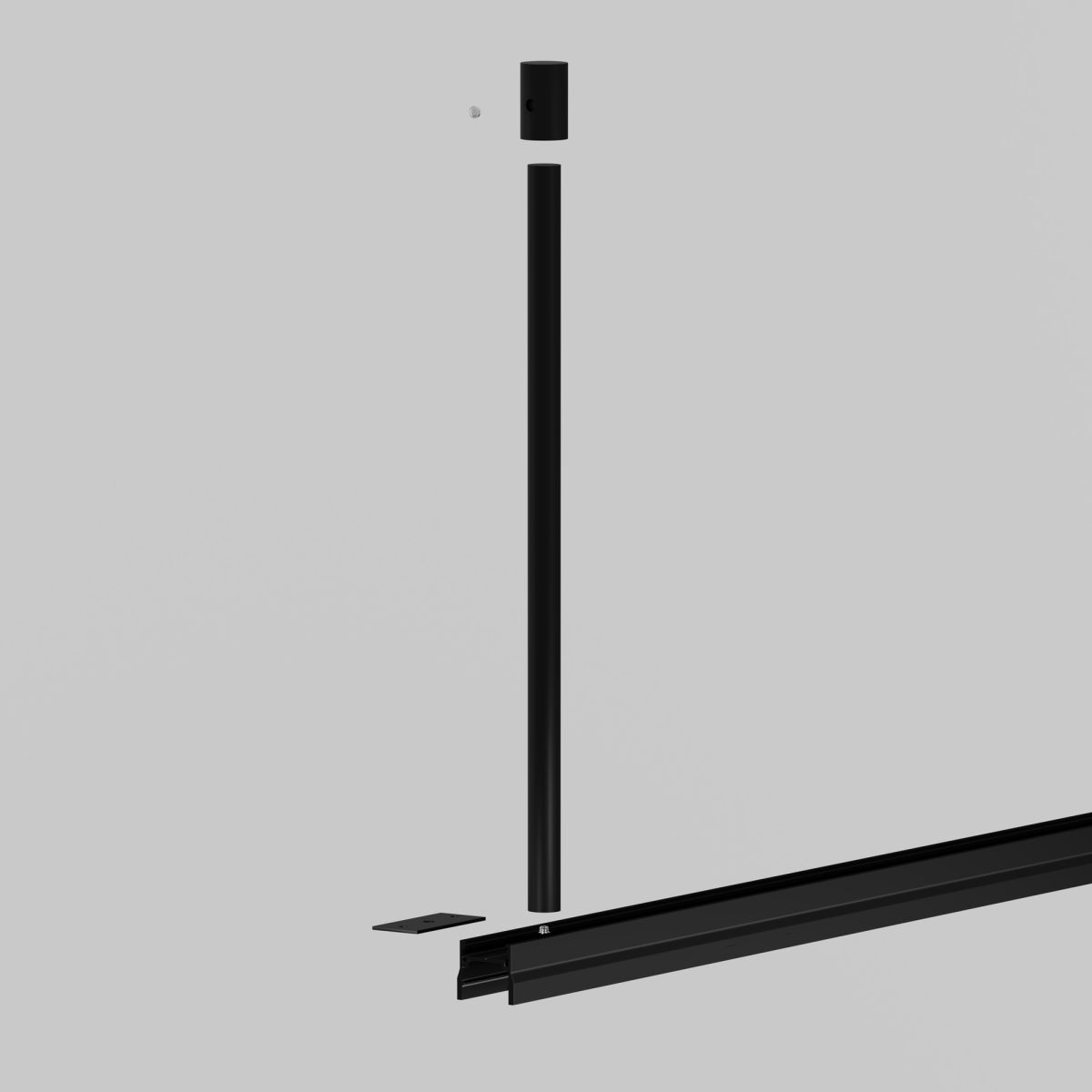 жесткий подвес для уличной трековой системы maytoni elasity ip o-tr001-hl-b300