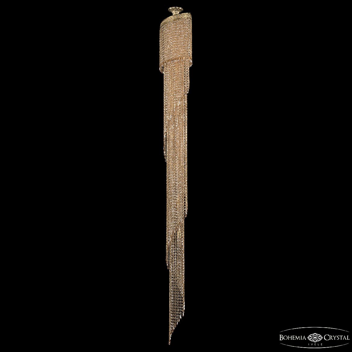 каскадная люстра bohemia ivele crystal 83113/45iv-250 g r722