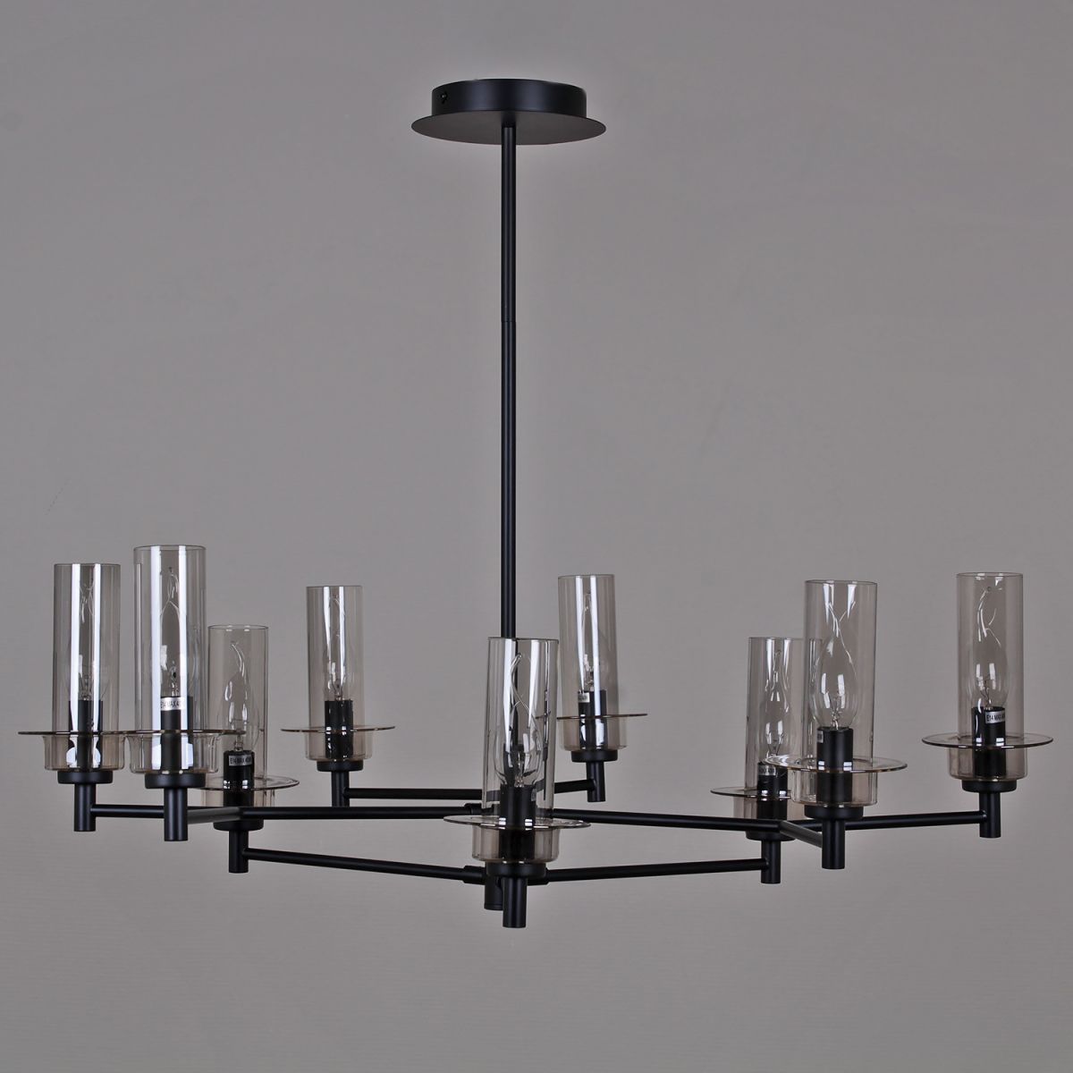 люстра на штанге illumico il2216-9pls-24 highball