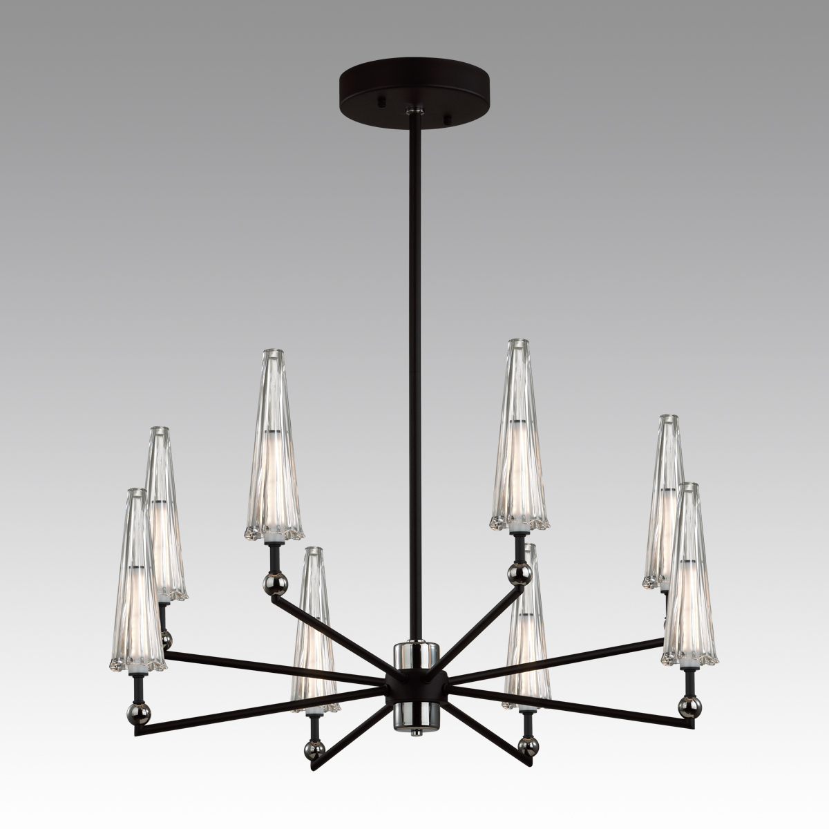 люстра на штанге odeon light fungo 5429/39l