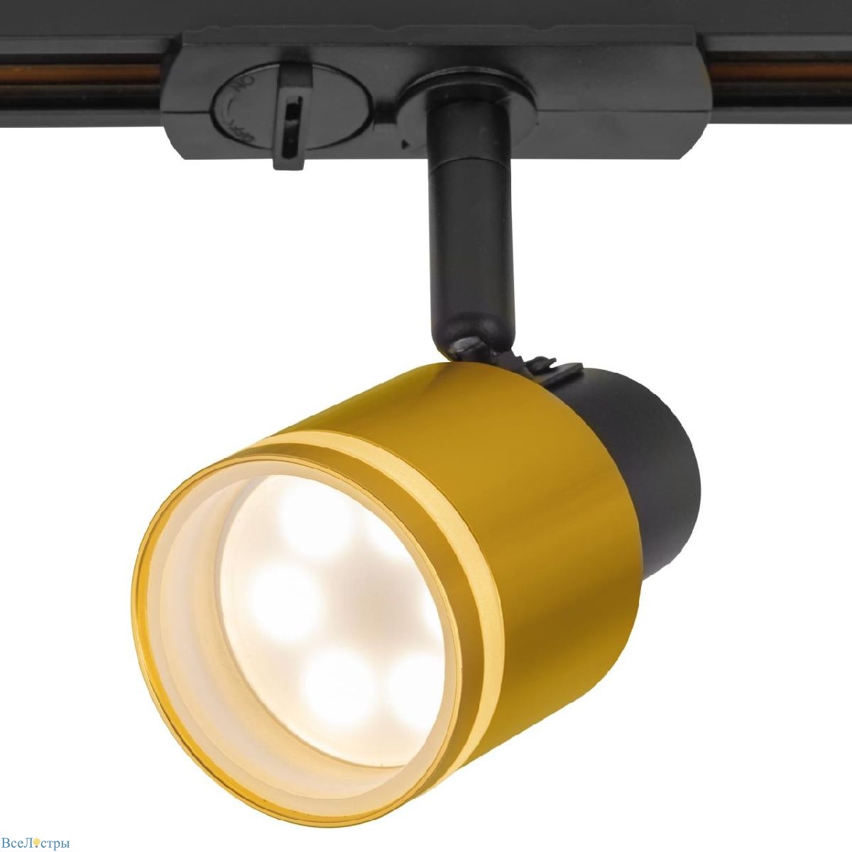 трековый однофазный светильник citilux bruno cl565t14