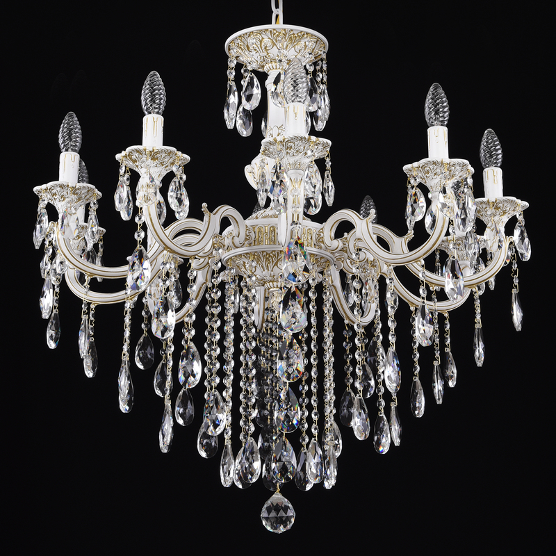 подвесная люстра bohemia ivele crystal al78101/10/250 b wmg
