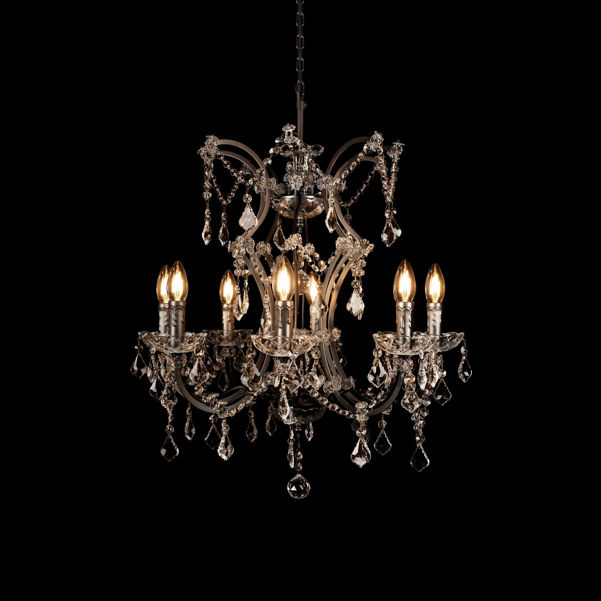 подвесная люстра loft it vaille crystal 10450/800