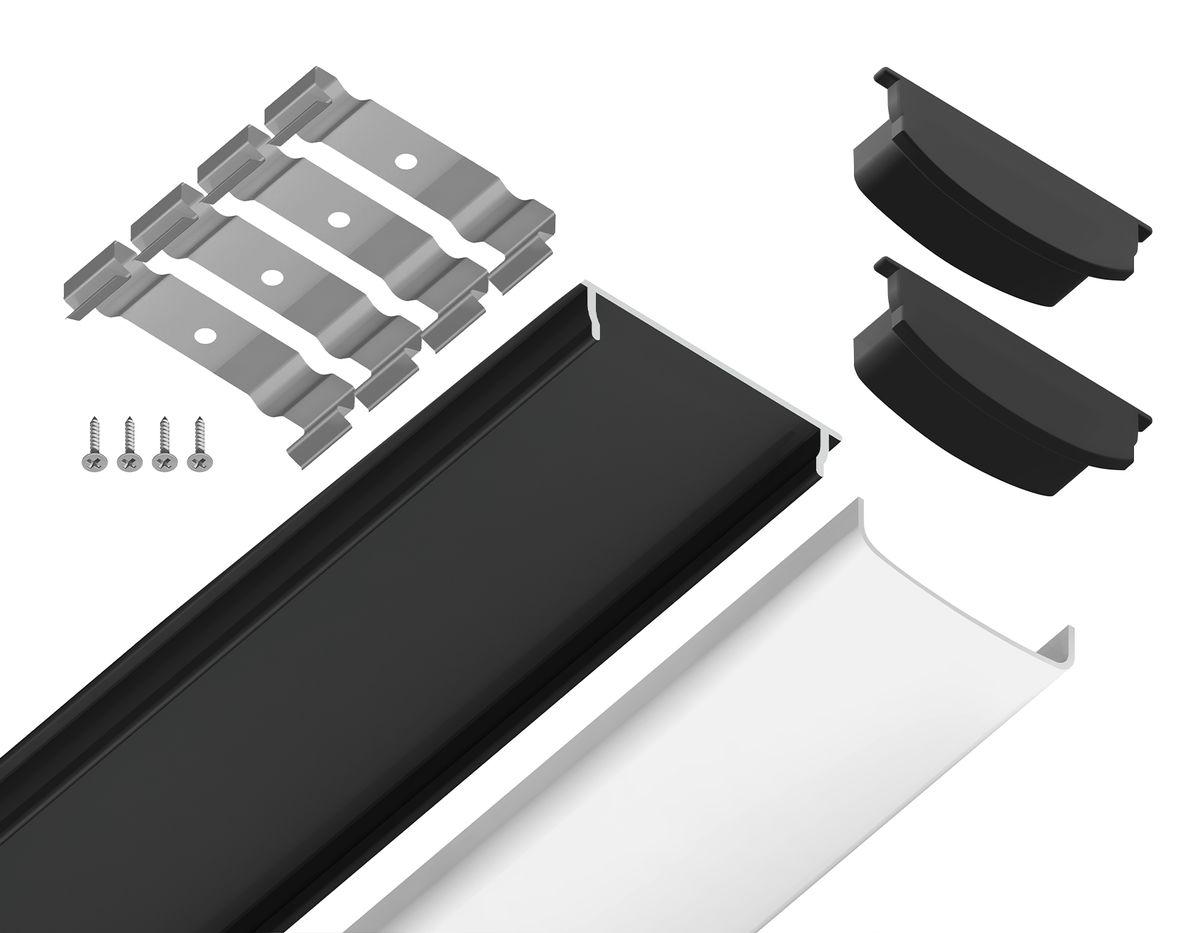профиль с рассеивателем ambrella illumination gp1600bk