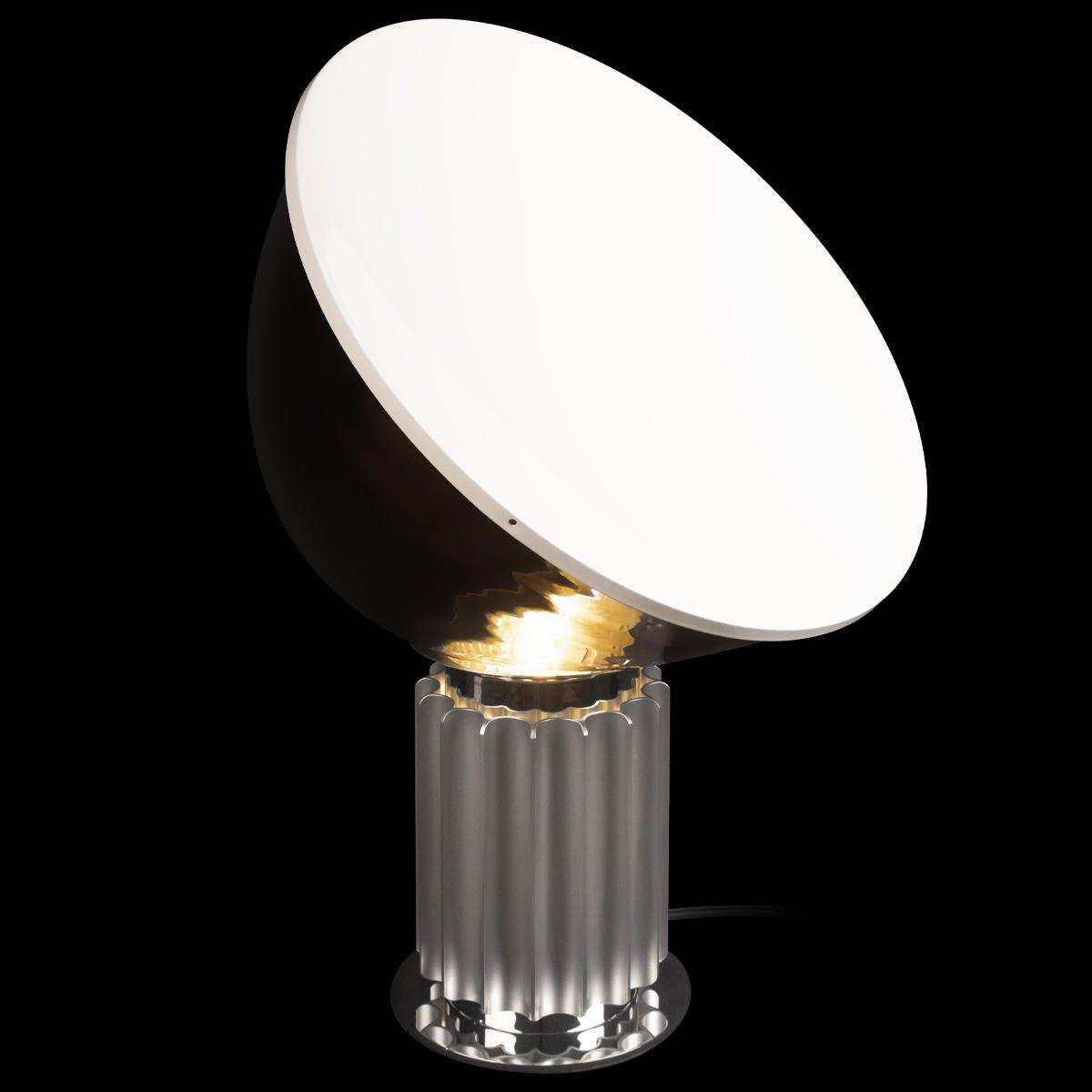 настольная лампа loft it taccia 10294/m silver