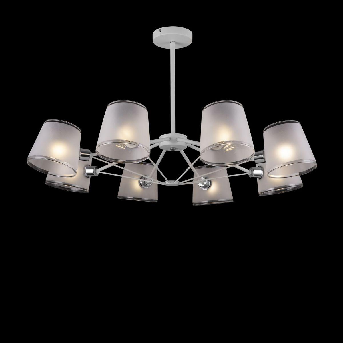 потолочная люстра freya gino fr5108pl-08ch