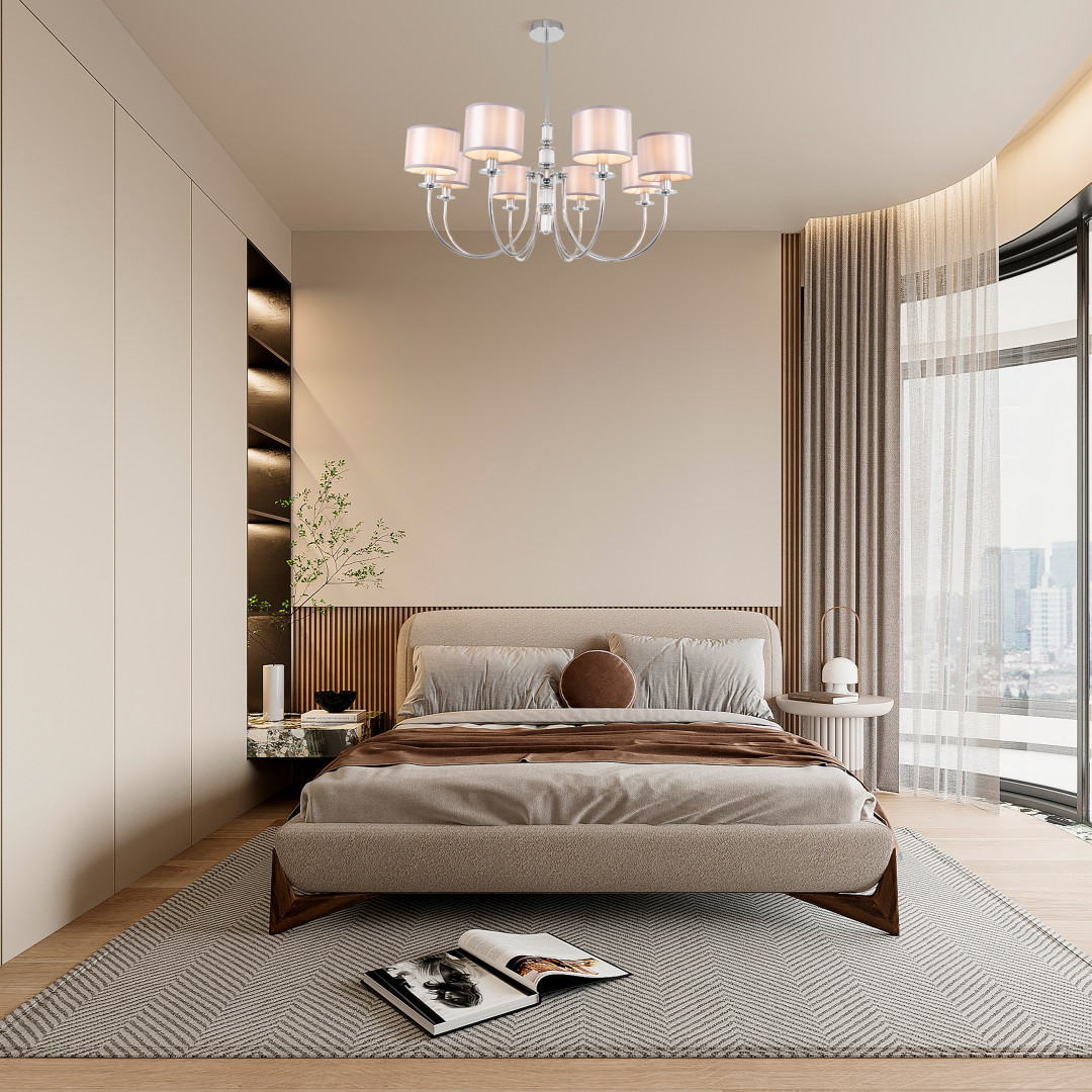 люстра на штанге arte milano 348401/8 cr