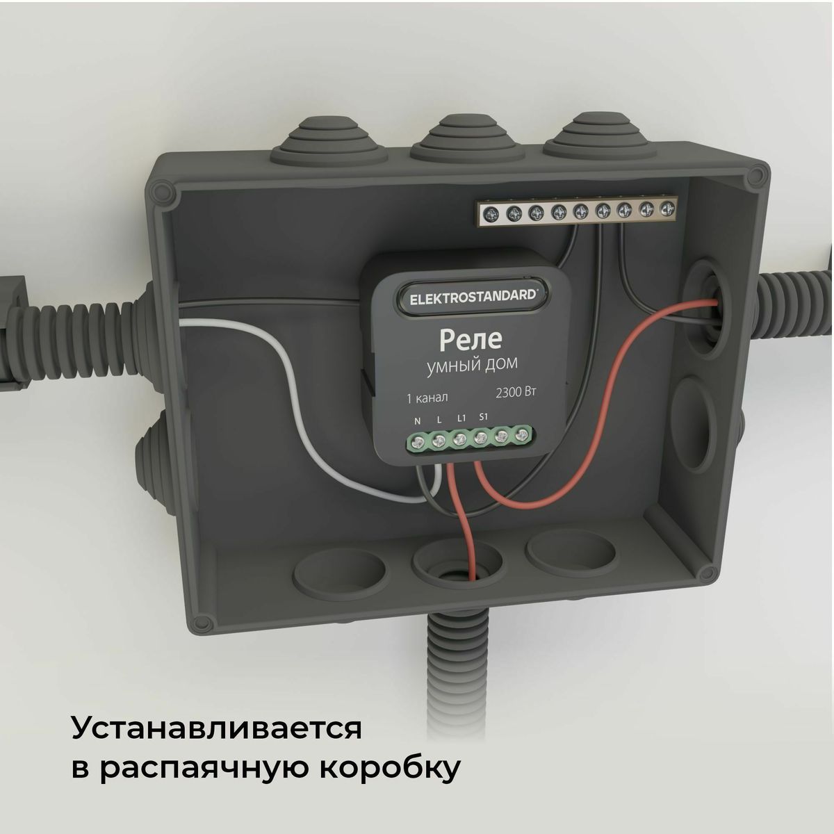 умное одноканальное реле elektrostandard 4690389185069 a059324